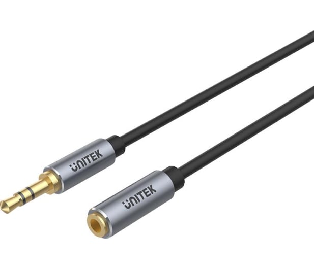 Unitek Przedłużacz Jack 3.5mm - Jack 3.5mm 1m - 389328 - zdjęcie 2